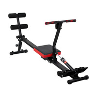 Cilindro hidráulico plegable de dos etapas para el hogar, máquina de entrenamiento de remo de resistencia de 8 velocidades, novedad