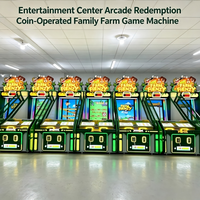 Machine de jeu vidéo d'arcade de lancer de balles, à monnayeur, avec distribution de tickets, pour parcs d'attractions intérieurs et zones de jeux FEC