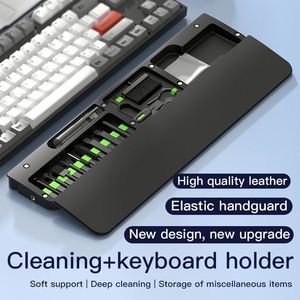 Mechanical Keyboard Hand Rest Palm Rest <b>Storage</b> Box <b>Computer</b> Keyboard Desktop Cleaning Earphone Pen Kit Waterproof Anti-Slip - Product Image 6