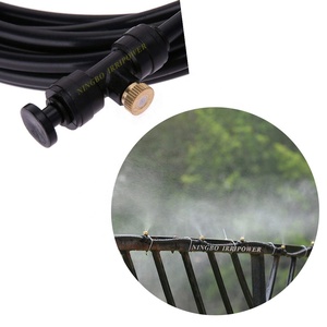 Patio Misting Kits,Outdoor Garden & Greenhose Misting Cooling System