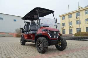 עגלת גולף חשמלית 6 מושבים בצבעים הניתנים להתאמה אישית עם מנוע עוצמתי 72V לשירות הסעות במתחם קהילתי/מועדון - Product Image 5