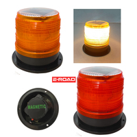 Luz de Advertencia Solar LED de Emergencia con Destello Estroboscópico