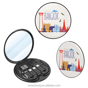 Madame Tussauds Bangkok Lembrança Usb Multi Adaptador de Carregamento Kit Siam Center Khao SAN Road "A Praia" Presente para os Clientes - Product Image 2