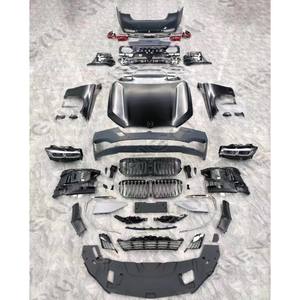 Bonne vente de pièces automobiles pour BMW série 7 G11 G12 16-18 modifié en 19-22 Style administratif avec pare-chocs avant et arrière et calandre - Product Image 1