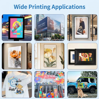 Impresoras Digitales Nuevas de Alta Velocidad para Pancartas Flexibles de 1.8m/6ft/70inch/180cm/1800mm, Impresión en Lienzo, Pintura al Óleo, con Tinta Eco Solvente
