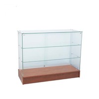 Vitrine en verre blanc Mdf sur mesure pour magasin de vente de téléphones portables