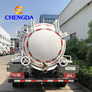 Camion-citerne diesel d'aspiration des eaux usées municipales 4x2 Foton, dragage haute pression, capacité de réservoir de 10000 à 30000 L - Product Image 5