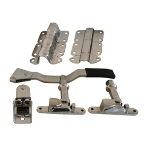 Wholesale Price Cargo trailer bar truck rear door lock 304 Stainless Steel Refrigeration Truck Handle Rear Door Lock