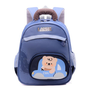 Mochila Escolar Ligera 2026 con Diseño de Osito de Peluche Conduciendo, para Niños y Niñas - Product Image 5