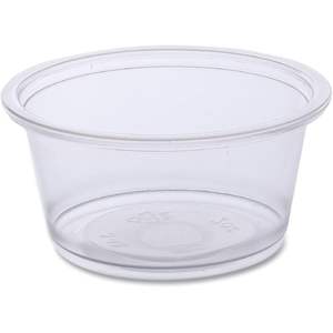 Boardwalk 2 Oz. Vasos Desechables Transparentes de Polipropileno para Soufflé/Porciones, 2500 Unidades por Caja - Product Image 2