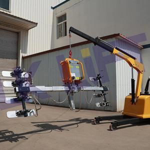 Paneles sándwich alimentados por batería de 300KG, ventosas, elevador al vacío, hojas de Metal de acero, elevadores de succión - Product Image 2