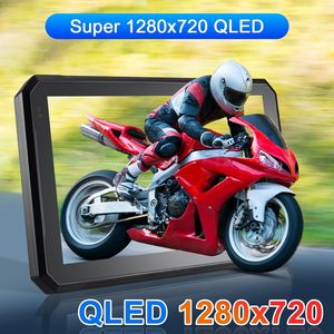 <strong>7</strong> Inch Portable Motorcycle Navigation <strong>System</strong> with Apple Carplay and Android Auto <strong>Bluetooth</strong> Voice Control Support Siri and Google - Product Image 5