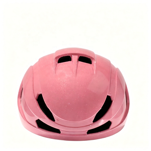 Casque de vélo de route pour <span class=keywords><strong>femme</strong></span> Worldcycle, rose pailleté, en matériau PC ultraléger et aérodynamique, 16 aérations, protection contre les chocs certifiée CE - Product Image 1