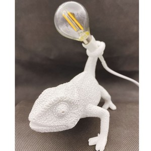 Luz de noche para cabecera, personalidad creativa, forma de Animal, lámpara de pared de cuervo negro, lámpara de mesa de luz Led camaleón - Product Image 2