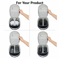 Étui de rangement personnalisable en EVA rigide pour casque VR, nouveau, portable, antichoc, avec poignée et poche en filet – Direct Usine