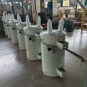 XJZY単相160KVAオイル含浸ポールマウントトランスフォーマー10KV入力110V/220V出力50/60Hz周波数MV & HV電力使用 - Product Image 2