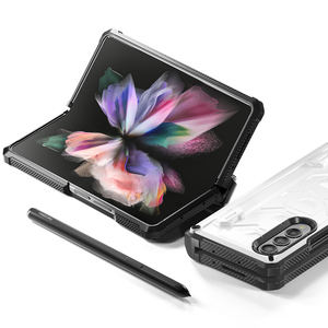 Funda híbrida a prueba de golpes para <span class=keywords><strong>Samsung</strong></span> <span class=keywords><strong>Z</strong></span>, funda plegable de alta calidad con <span class=keywords><strong>3</strong></span> soportes plegables - Product Image 3