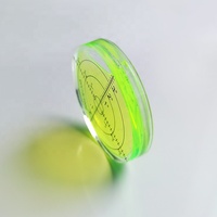 Niveau à bulle ABS jaune Big Machine, diamètre 66 mm, précision 0,2 mm