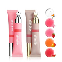 Rouge à lèvres liquide, teinte à lèvres, huile à lèvres hydratante, gloss à lèvres végétalien, marque privée, faible MOQ, 200 couleurs, haute pigmentation, logo personnalisé