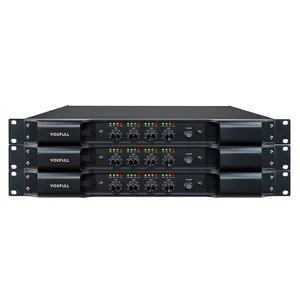 Voxfull Pro Audio CD 4000 Professional Class D 4 Channels 1200*4 Watts Digital Power Amplifier