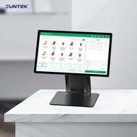 Terminal Punto de Venta de Escritorio de Última Generación con Ocho Núcleos, Android 14, SUNTEK SC1, con Pantallas de 15.6\" y 10.1\", NFC Bajo Pantalla, E/S Enriquecida, WiFi/Bluetooth