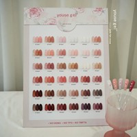 Excellent Coffret Cadeau d'Onglerie Nouvelle Collection Printemps/Été 2026 : Gel à Ongles Transparent Effet Jade Cacao 36 Couleurs pour Salon de Manucure