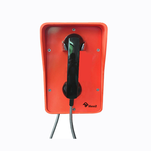 En stock rouge extérieur <span class=keywords><strong>Orange</strong></span> robuste PSTN montage mural Fire SIP POE téléphone IP résistant aux intempéries GSM 4G SOS Hotline téléphone marin - Product Image 5