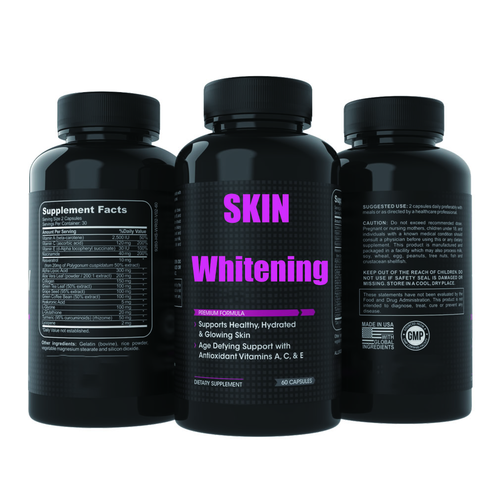 Антивозрастные и отбеливающие капсулы l-глютатионные таблетки с коллагеновой ресвератрол