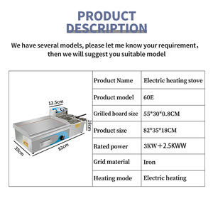 Thương mại Nhà Bếp điện 10L Nồi chiên sâu với Điện Nướng phẳng cho nấu ăn gà và bánh mì kẹp thịt - Product Image 6