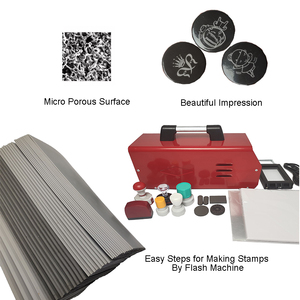 Tapis de timbres en caoutchouc photosensible, 470x170mm, 330x110mm, 330x150mm, pour la fabrication de tampons - Product Image 3