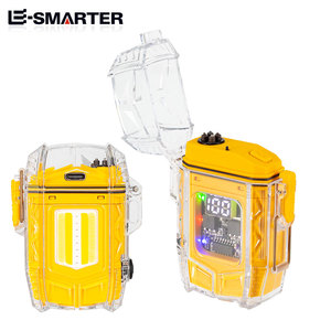 Survival Plasma ARC ngoài trời trong suốt không thấm nước USB có thể sạc lại điện nhẹ hơn với LED COB ánh sáng - Product Image 3