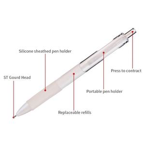 Wholesale Gel <b>Pen</b> Promotional Gift Product Press Student Clear Ink <b>Pen</b> for Advertising - Product Image 3