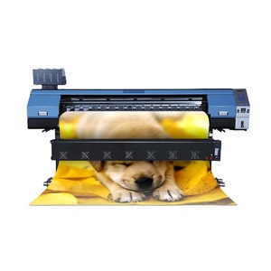 Impresora digital de inyección de tinta automática, eco-solvente, 2,2 m/2,5 m/3,2 m, con 2 cabezales <span class=keywords><strong>epson</strong></span> i3200 - Product Image 1