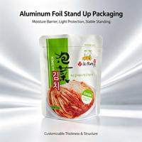 Pochette anti-humidité personnalisée en aluminium, sachet alimentaire à haute barrière, emballage alimentaire