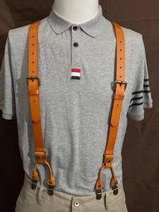 Vendita calda di giovani in vera pelle bretelle a gancio tracolla Casual alla moda spallacci per gli uomini per decorazioni di nozze - Product Image 5