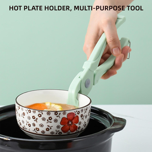 Hot Plate Gripper Anti-Slip Anti-Scalding Bowl and Dish Holder Clip for Bowls Plates Trays <b>Microwaves</b> Ovens(3PCS) - Product Image 5