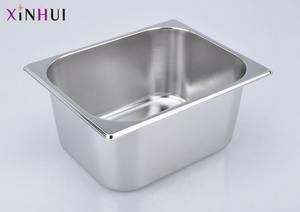 Bandeja GN de Acero Inoxidable de Alta Calidad en Todos los Tamaños, Contenedor Gastronómico, Plato de Acero Inoxidable para Servicio de Alimentos para Hoteles y Restaurantes - Product Image 3