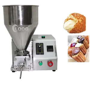 Commercial Automatic Cream Filler Machine New Design Ice Cream Filling Machine Electric Puff Jam Filling Machine