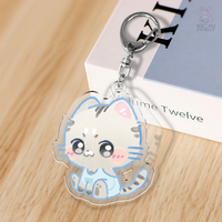 Porte-clés en acrylique personnalisé d'anime, fabricant de porte-clés d'anime, porte-clés de personnages personnalisés