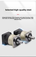 Réducteur de vitesse planétaire hélicoïdal de précision FOCACSEC 6090120 400W-5KW pour moteur pas à pas servo, robotique industrielle, non standard