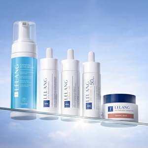 Set Siero Antirughe Lelang per Pelle Grassa con Acido Ialuronico, Senza Profumo, Cura del Viso per Adulti Unisex - Product Image 1