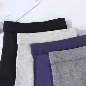 Men's Cotton <b>Boxer</b> Briefs Cotton Gift Box Boxed Solid Color Bottoms Men's Underwear Comfortable Sexy <b>Boxer</b> Briefs - Product Image 2