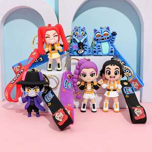 กระเป๋าจี้รูปตัวการ์ตูน K-demon พวงกุญแจ6สไตล์สำหรับงานปาร์ตี้ - Product Image 1