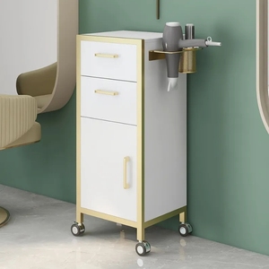 Net Red Hair Salon <b>Tool</b> Cabinet Hair Salon <b>Tool</b> Car Barber Shop Rack Beauty Salon Trolley Hair Cutting Small Cabinet - Product Image 1