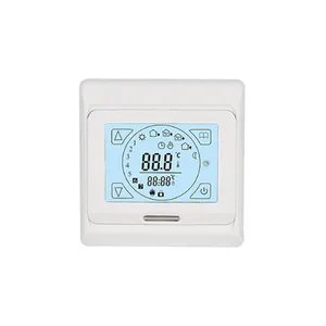 Thermostat personnalisé de tapis chauffant de systèmes de chauffage par le sol de wifi pour le chauffage par le sol d'eau