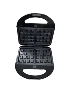 Machine à pain <span class=keywords><strong>et</strong></span> à petit-déjeuner multifonctionnelle pour la maison, appareil électrique à deux grilles pour sandwichs <span class=keywords><strong>et</strong></span> hamburgers, <span class=keywords><strong>gaufrier</strong></span> - Product Image 5