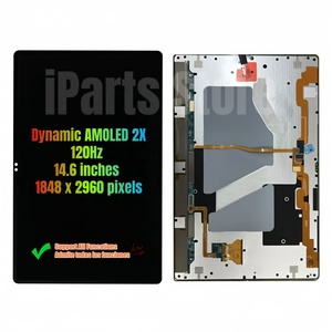 Display di Ricambio IPARTS per Samsung Galaxy Tab <span class=keywords><strong>S9</strong></span> Ultra 5G SM-X910 SM-X916B SM-X918U, Schermo Touch AMOLED 120Hz, Assemblaggio OEM - Product Image 2