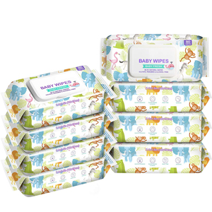 Toallitas Húmedas de Limpieza para Bebés, Material Spunlace Suave, Toallitas Húmedas para Bebés, Fábrica, Baratas, OEM, Muestra Gratis - Product Image 5