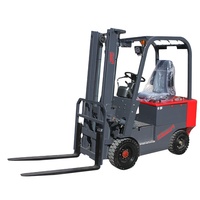 Forklift Listrik Jichuan Empat Roda Baterai Lithium Kapasitas 2-15 Ton Panjang Garpu 3380mm Ban Padat Penggeser Samping Listrik untuk