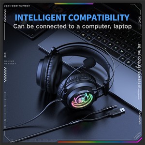 Casque de jeu filaire ONIKUMA X80 7.1 Surround Sound Abyss <span class=keywords><strong>Mirror</strong></span> RGB avec microphone pour PC/MAC/PS4/<span class=keywords><strong>PS5</strong></span> - Product Image 5